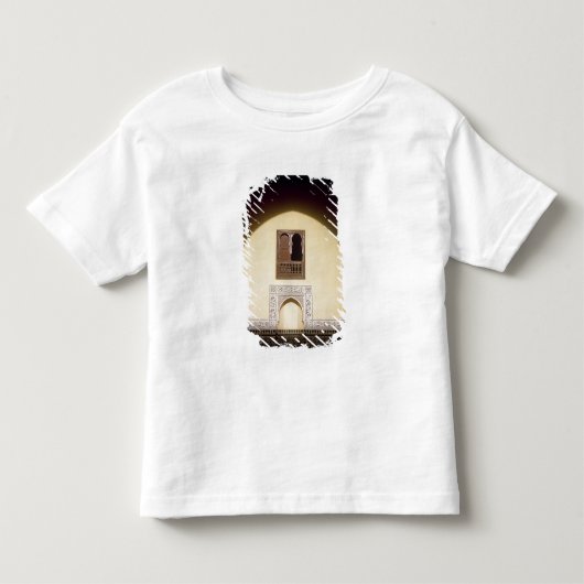 典型的なモロッコの窓 トドラーTシャツ (正面)