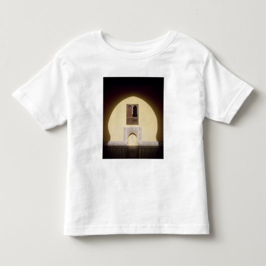 典型的なモロッコの窓 トドラーTシャツ (正面)