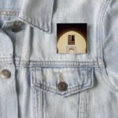 典型的なモロッコの窓 缶バッジ (インサイチュ)