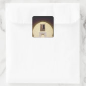 典型的なモロッコ風の窓 スクエアシール (バッグ)