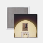 典型的なモロッコ風の窓 マグネット (正面/裏面)