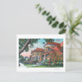 典型的な住宅の外観 ポストカード (スタンド正面)