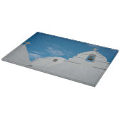 典型的な白塗り教会 カッティングボード (角)