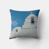 典型的な白塗り教会 クッション (裏面)