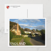 典型的な英語のシーン2 ポストカード (正面/裏面)