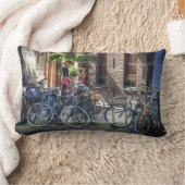 典型的な通りシーン、アムステルダムの名所 ランバークッション (ブランケット)