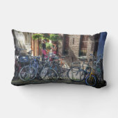 典型的な通りシーン、アムステルダムの名所 ランバークッション (裏面)