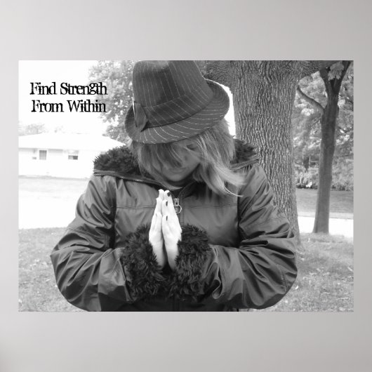 内から力を見つける ポスター (正面)