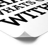 内で変化する ポスター (角)