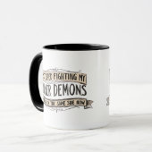 内なるモンスターを愛した！ マグカップ (正面左)