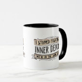 内なるモンスターを愛した！ マグカップ (正面右)