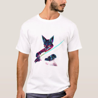 内なる侍のキツネ Tシャツ