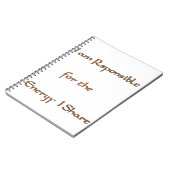 内なる力:エネルギーこそが重要だ ノートブック (左側)