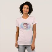 内なる子が宇宙の心を抱く Tシャツ (正面フル)