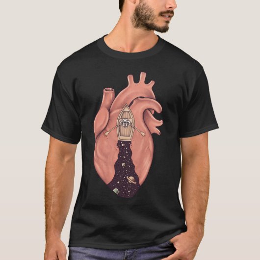内なる宇宙を発見しよう Tシャツ (正面)