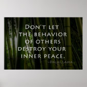 内なる平和 ポスター (正面)