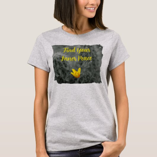内なる平和Tシャツ Tシャツ (正面)