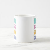 内なる平穏がすべてを変える コーヒーマグカップ (中央)