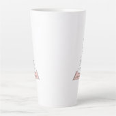 内なる平穏、外なる猫 カフェラテマグ (正面)