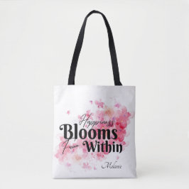 内なる幸福が花開くトートバッグ トートバッグ