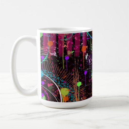 内なる強さ コーヒーマグカップ (左)