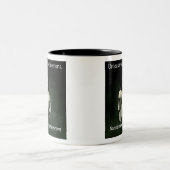 内なる悪魔を放つ2トーンのコーヒーマグ ツートーンマグカップ (中央)