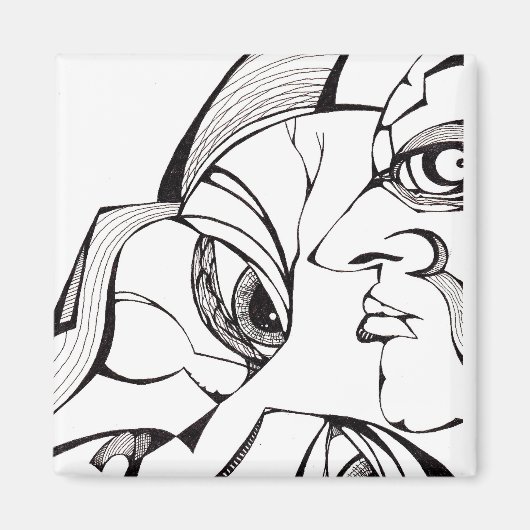 内なる悪魔 マグネット (正面)