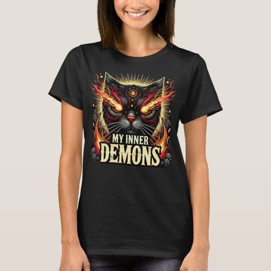 内なる悪魔 Tシャツ (正面)