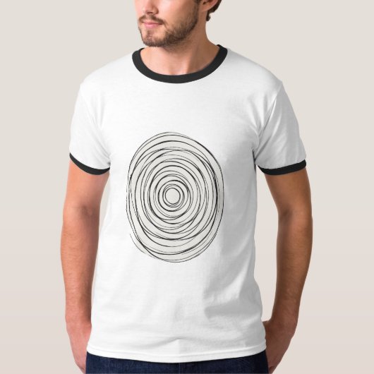 内なる感情、強さ、変化を表現するTシャツ Tシャツ (正面)