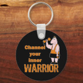 内なる戦士をチャネル キーホルダー (正面)