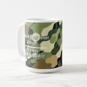 「内なる戦士を解放せよ」 コーヒーマグカップ (正面左)