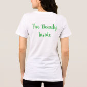 内なる美しさ トライブレンドTシャツ (裏面)