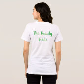 内なる美しさ トライブレンドTシャツ (裏面全面)