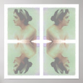 内にいる女性 ポスター (正面)