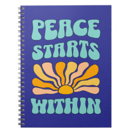 内に平和が始まる ノートブック