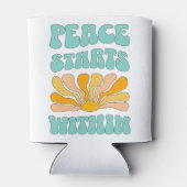 内に平和が始まる 缶クーラー (裏面)