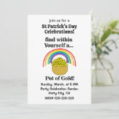 内に虹を見つけて　黄金のポット 招待状 (スタンド正面)