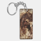 ～内に閉じ込められた落下 キーホルダー (正面左)