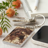 ～内に閉じ込められた落下 キーホルダー (正面右)