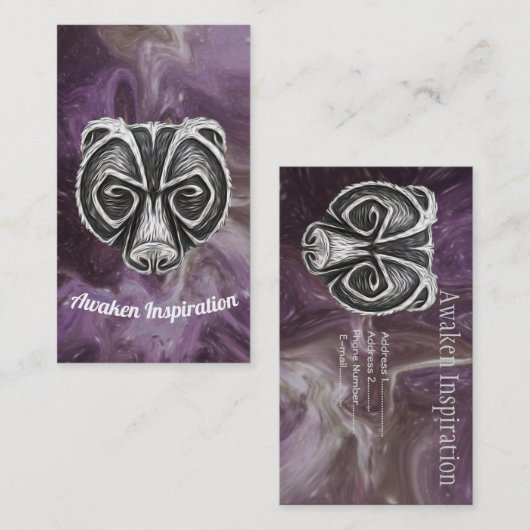 ～内のアーティオ 名刺 (正面/裏面)