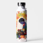 内のパズル ウォーターボトル (左面)