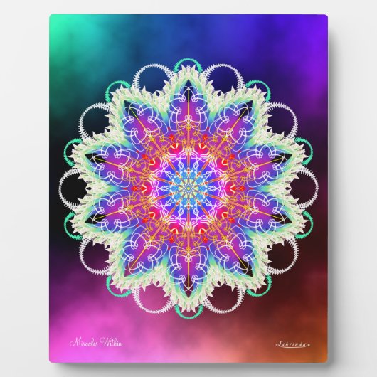 内の奇跡 フォトプラーク (正面)