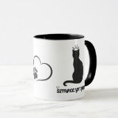 内の女王を解放しろ！ マグカップ (正面右)