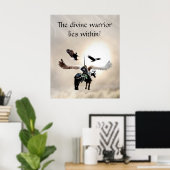 内の戦士 ポスター (ホームオフィス)