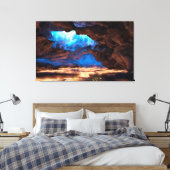 内の火 キャンバスプリント (インサイチュ (寝室))