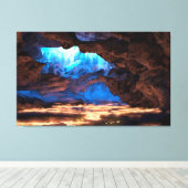 内の火 キャンバスプリント (インサイチュ (ウッドフロア))