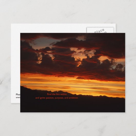 内の火 ポストカード (正面/裏面)