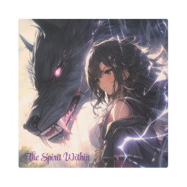 内の精神 メタルプリント