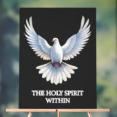 内の聖霊（鳩） 1 アクリルサイン (ニュートラル)