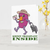 ~内の腎臓移植 カード (黄色い花)